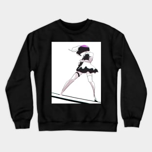 bandmaid guitar Crewneck Sweatshirt